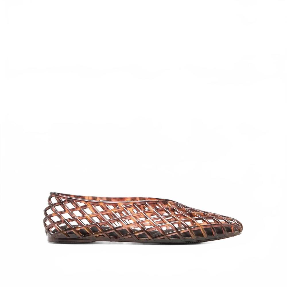 NEW DOLCE VITA women's jam jelly flat shoes in tortoise